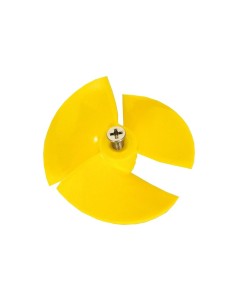 Gele propeller Dolphin met schroef (9995269)