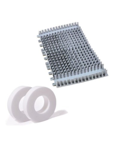 Spazzola combinata lunga completa Diag - 6101641+6101611