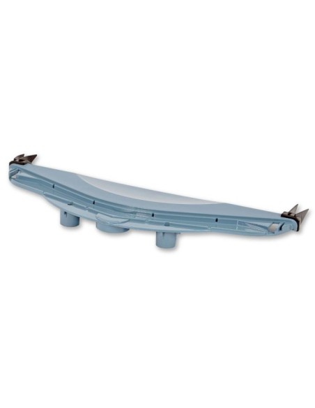 Pannello laterale grigio con pinne Supreme M3 - 9982334