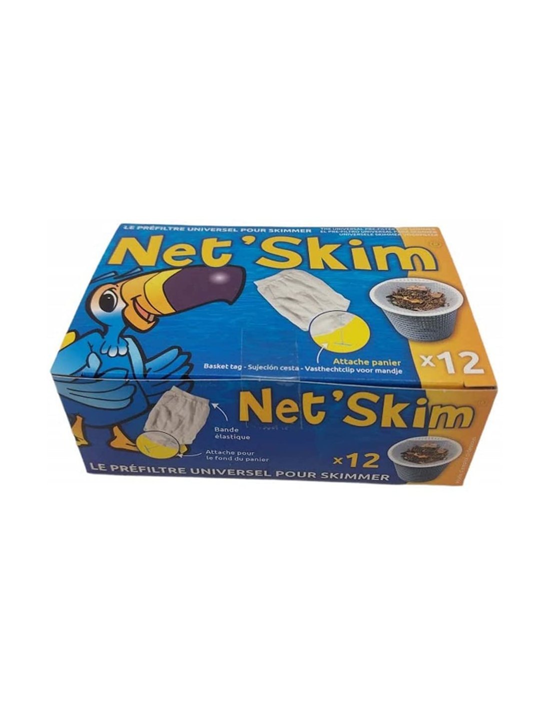 Sacs Chaussettes Préfiltre Universel Pour Skimmer Piscine Et Spa Net