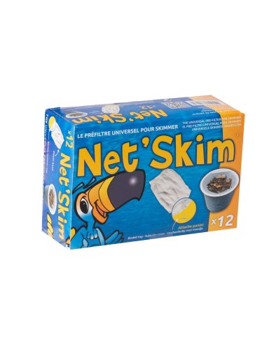 Net'Skim prefiltri usa e get per cestello skimmer: Mantenimento Facile con Prefiltri Usa e Getta