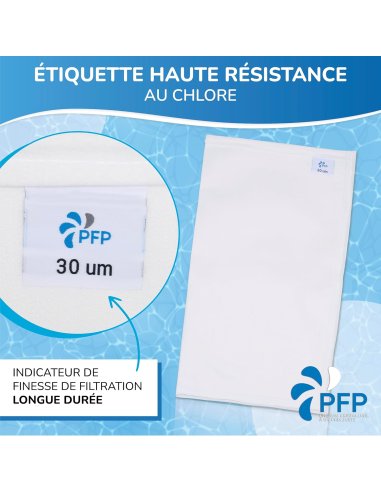 Filtro piscina 30 micron per acqua cristallina