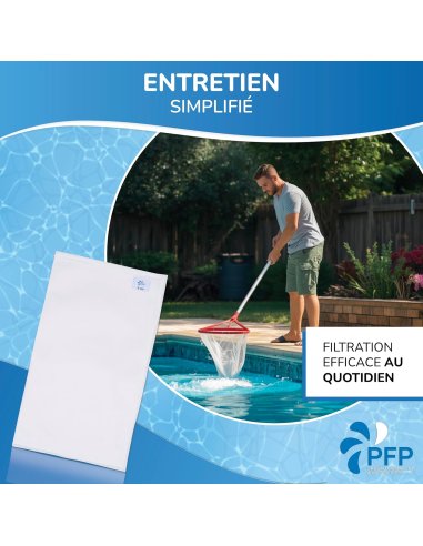 Sacco filtrante 30 micron compatibile con piscine Desjoyaux