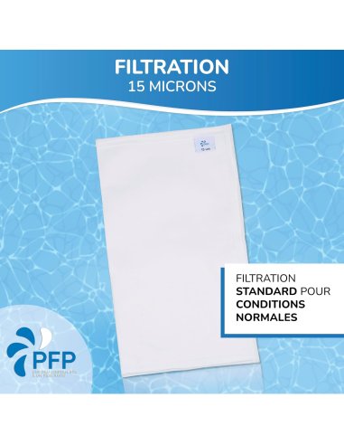 15 Mikron Pool Filtersack für Desjoyaux Filtersystem