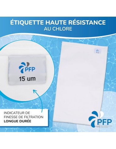 Compatible filter bag for Desjoyaux pool system